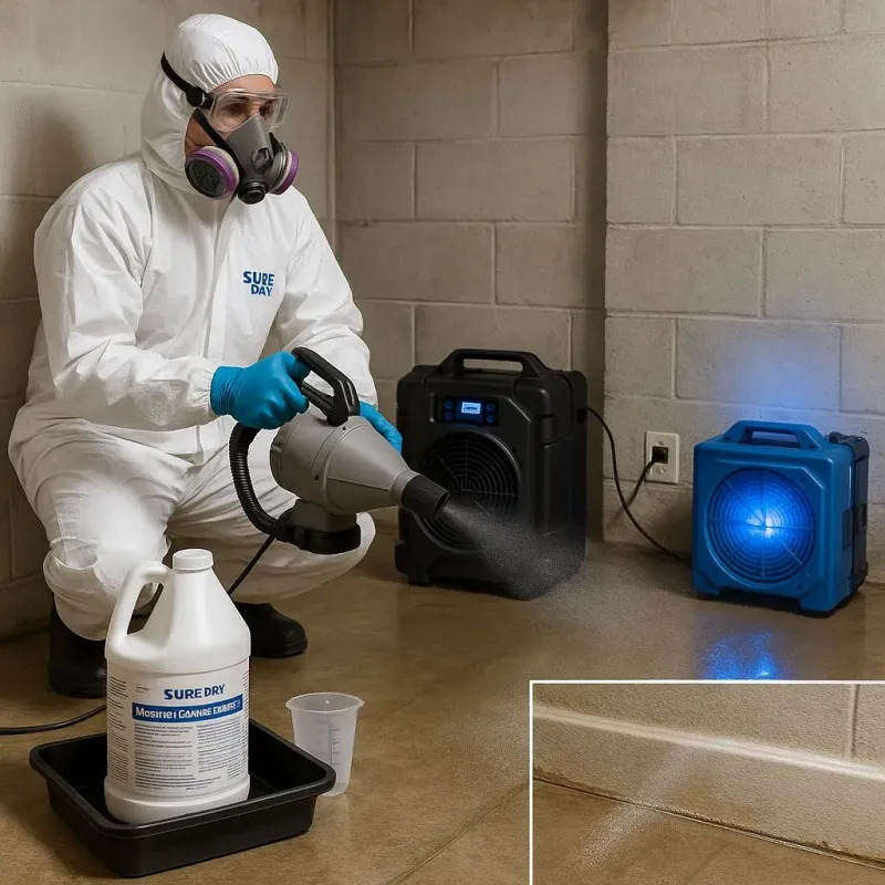 Sanitization and Odor Removal process in Pamlico County, NC