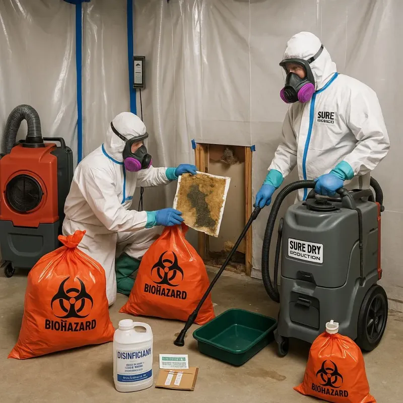 Contaminated Water Handling Protocols process in Pamlico County, NC
