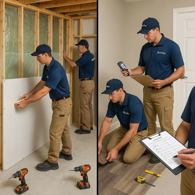 Repairs and Reconstruction process in Pamlico County, NC